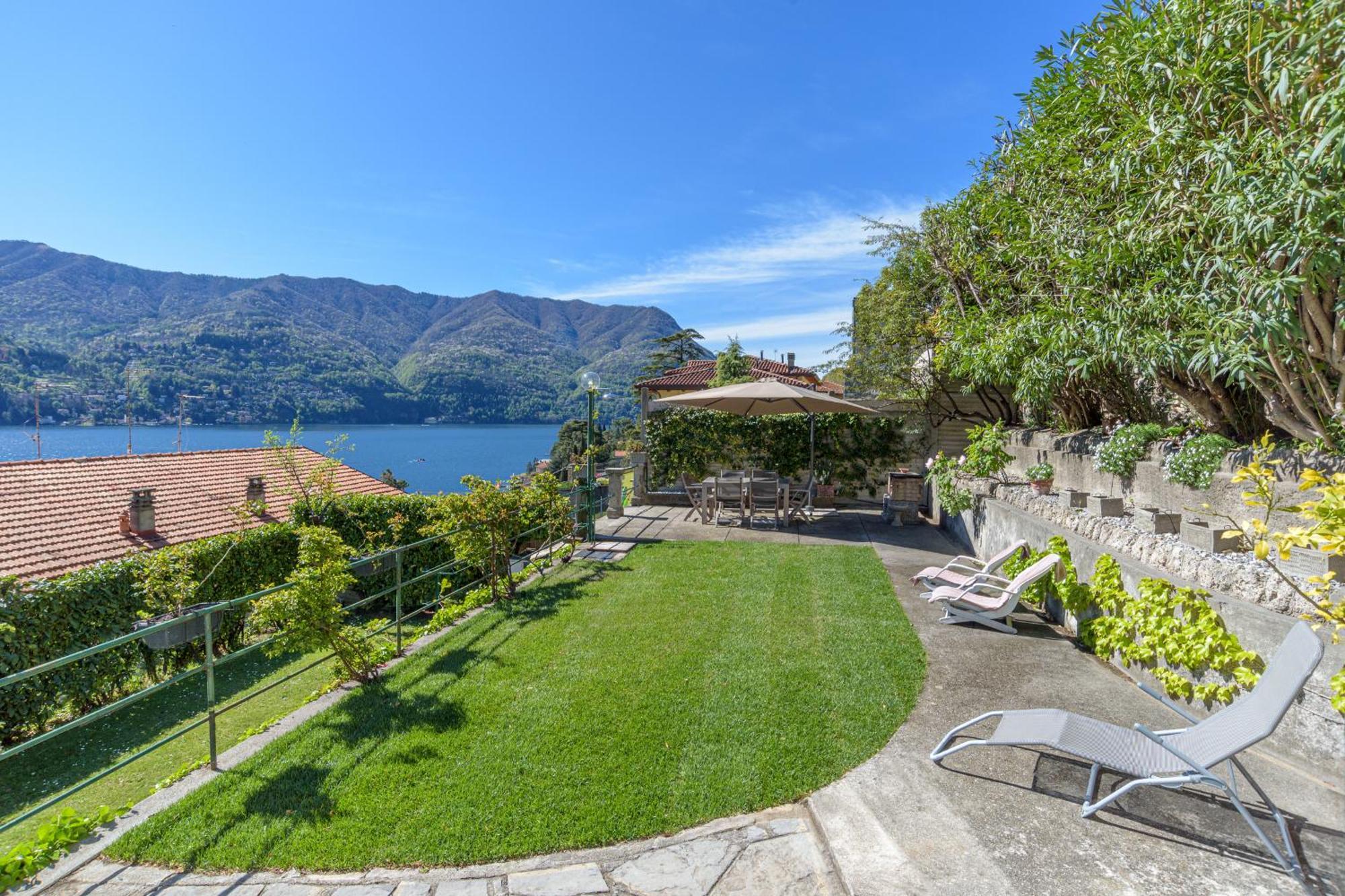 Casa Bambu - Splendida Vista Lago E Posto Auto 라글리오 외부 사진