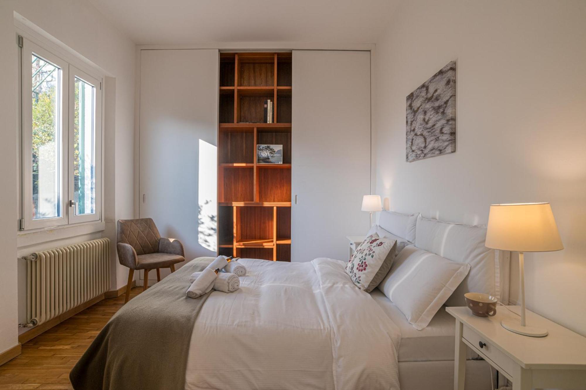 Casa Bambu - Splendida Vista Lago E Posto Auto 라글리오 외부 사진