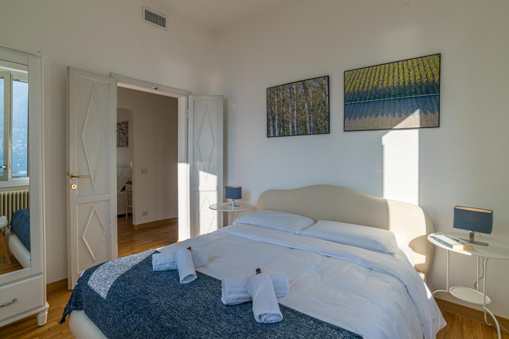 Casa Bambu - Splendida Vista Lago E Posto Auto 라글리오 외부 사진