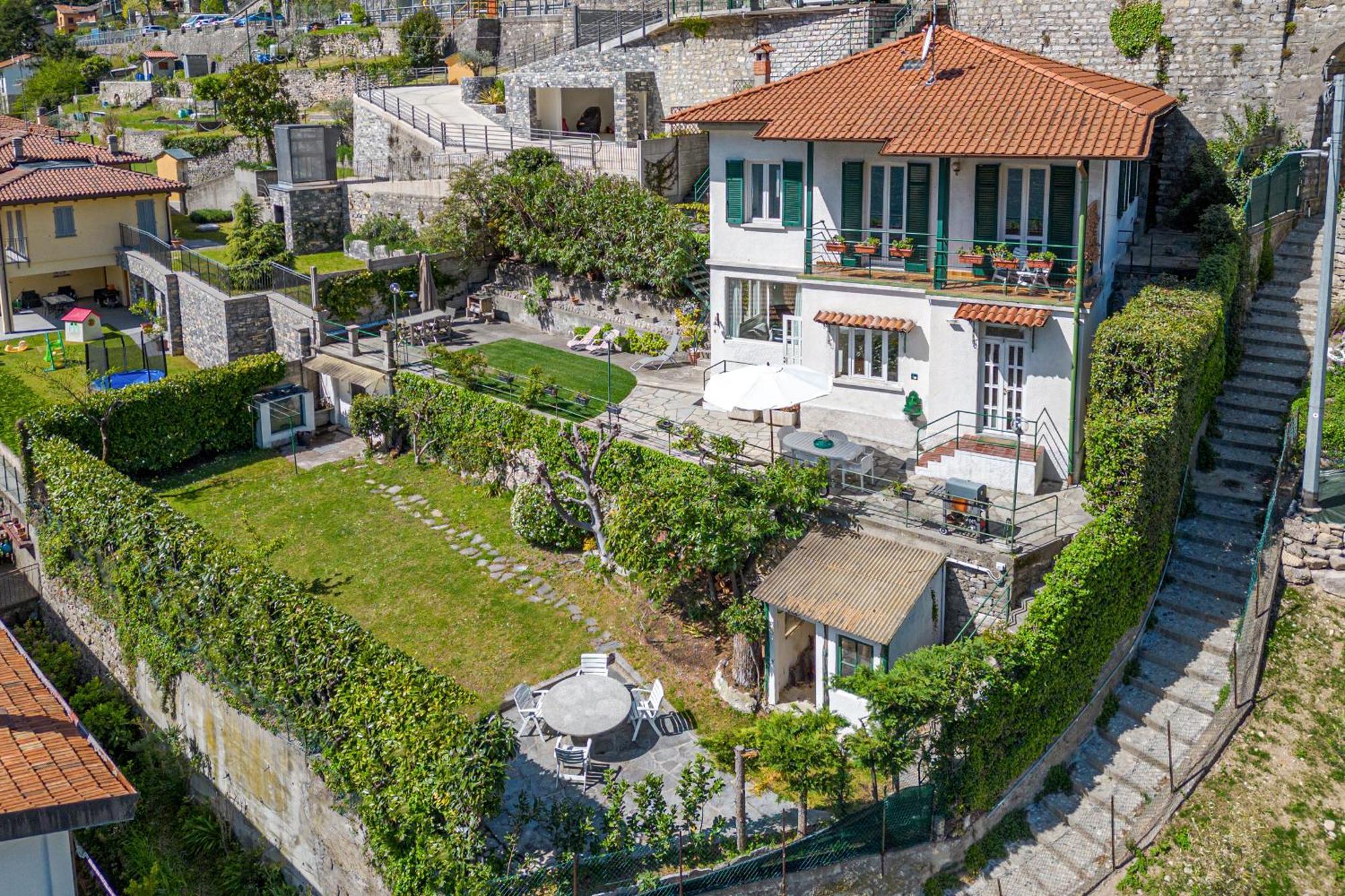 Casa Bambu - Splendida Vista Lago E Posto Auto 라글리오 외부 사진